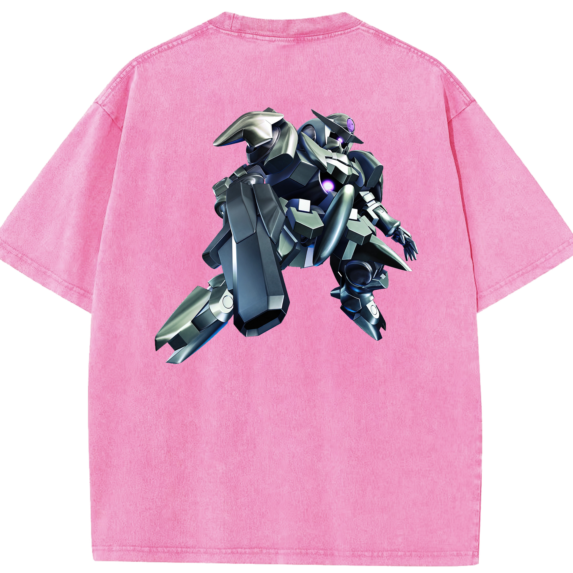 （画像用） 機動戦士ガンダム Mobile Suit Gundam 綿100% ヴィンテージ風 半袖Tシャツ（背面プリント）